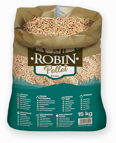 worek pelletu opałowego Robin do kupienia w Zwierzyńcu lub sklepie internetowym
